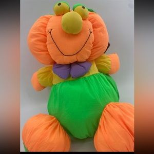 Vintage Pillow Art Pumpkin